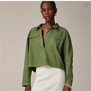 J Crew Popover Shirt
